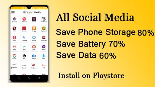 All Social Media & Social Networks In One App screenshot 1