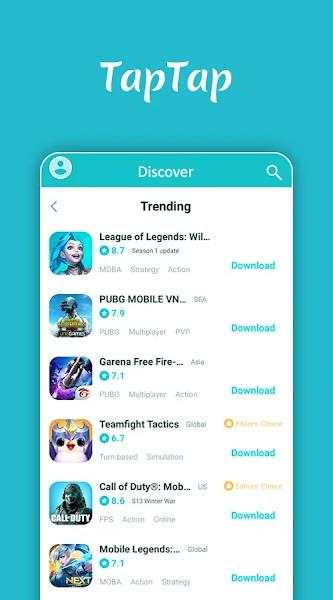 Tap Tap Apk - Taptap Apk Games Download Guide screenshot 1