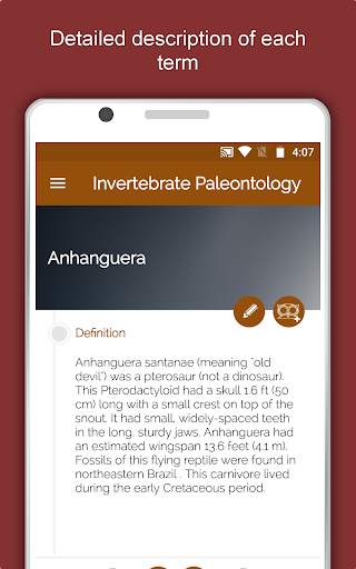 Palaeontology Dictionary - Fossil Discovery Guide 12 تصوير الشاشة