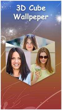 3D Photo Cube Live Wallpaper screenshot 1