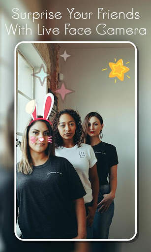 Live Face Camera - Live Face Sticker &Photo Editor screenshot 6