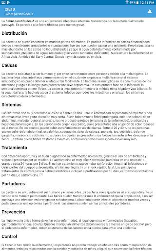 CIE10 (Español) screenshot 8