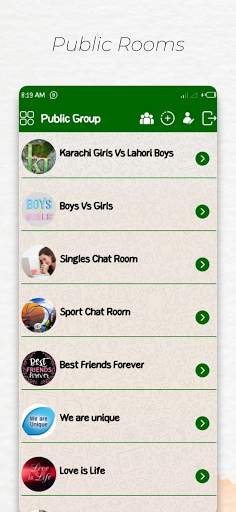 Pakistani Chat Girls Room Chat screenshot 1