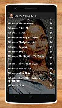Rihanna Songs 2018 5 تصوير الشاشة