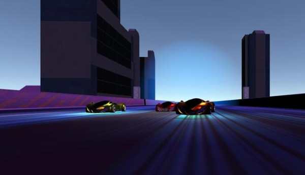 Cyber Car Racing Multiplayer screenshot 2