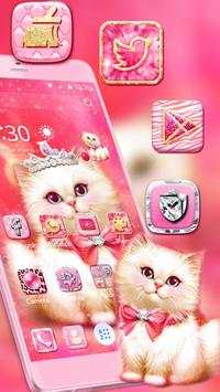 Kitten Pink Rose Theme screenshot 1