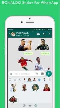 Ronaldo Sticker For WhatsApp screenshot 3