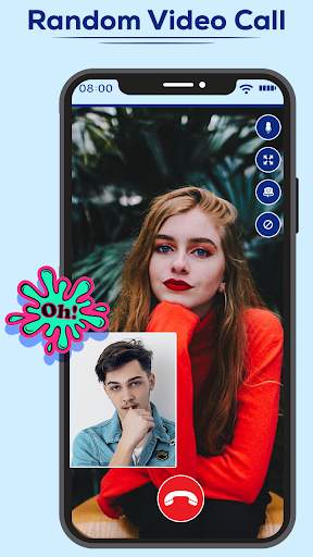 Random Video Chat - Live Chat With Girl screenshot 2