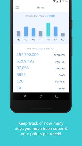iRecovery (Addiction Recovery Tracker) screenshot 2