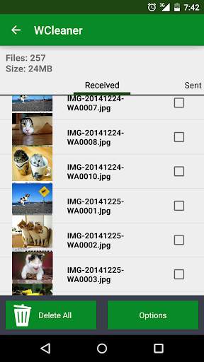 WCleaner for WA screenshot 2