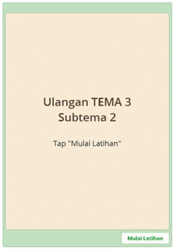 Latihan Soal SD Kelas 2 Tema 3 screenshot 3