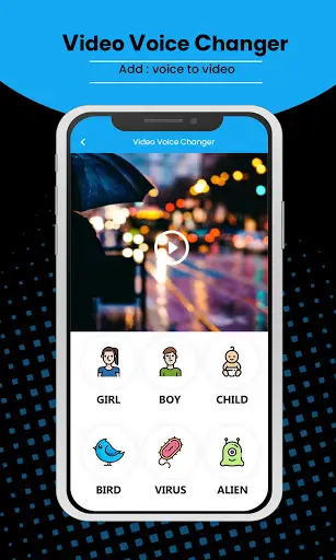 Video Voice Changer Effects & Editor screenshot 1