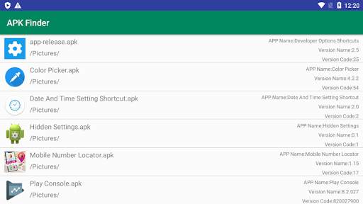 APK Finder 1 تصوير الشاشة