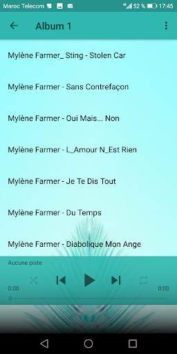 Mylene Farmer - Toutes les chansons sans Internet 2 تصوير الشاشة