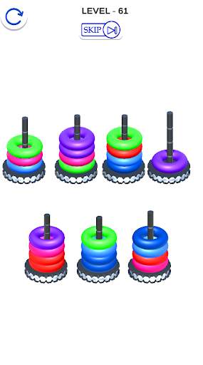 Stack Match - Color Hoop screenshot 1