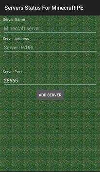 Server Status For Minecraft PE screenshot 3
