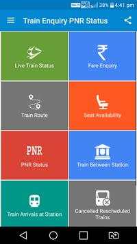 Train Enquiry PNR Status screenshot 1