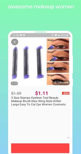 Compre Cosméticos, Maquillaje, Compras de Belleza screenshot 4