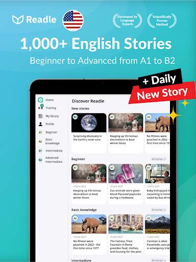Learn English: Daily Readle screenshot 8
