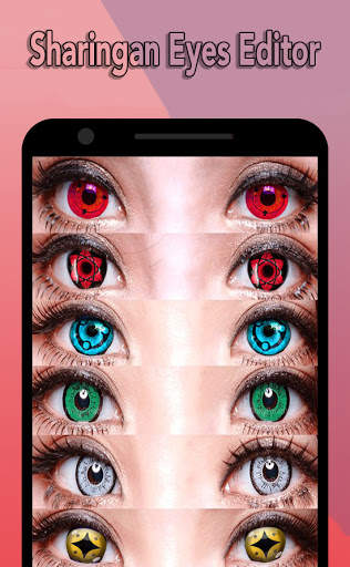 Sharingan Eyes Editor - Color Changer screenshot 2