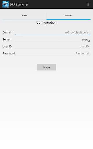 DRF Launcher screenshot 2