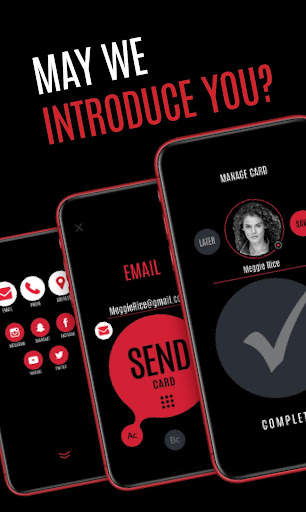 SendeeApp Lite – Business Card screenshot 1
