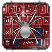 कमाल स्पाइडर हीरो कीबोर्डथीम on 9Apps