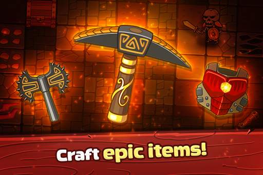 Mine Quest: Battle Dungeon RPG screenshot 2