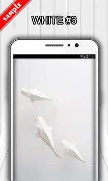 White Wallpapers 4 تصوير الشاشة