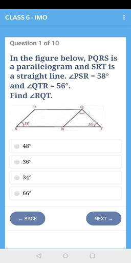 CLASS 6 - IMO - MATHS OLYMPIAD screenshot 2