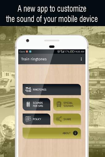 train ringtones for phone, sounds ringtones app screenshot 1