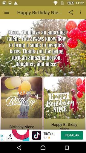 Happy Birthday Niece screenshot 1