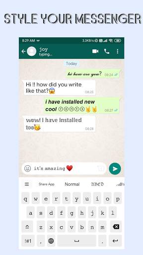 Fonts Keyboard - Text Fonts & Emoji screenshot 5