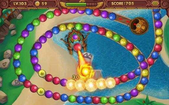 Clash Zuma Revenge screenshot 1