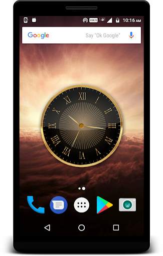 Golden Clock Live Wallpaper screenshot 5