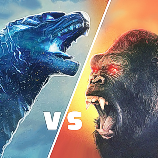 Monster Gorilla Attack-Godzilla Vs King Kong Games icon