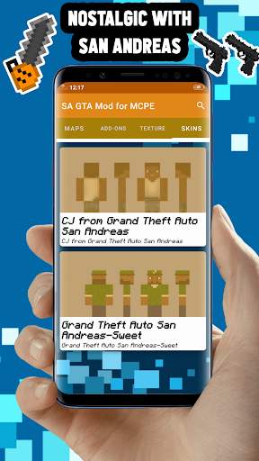 SA GTA Mod for MCPE screenshot 3