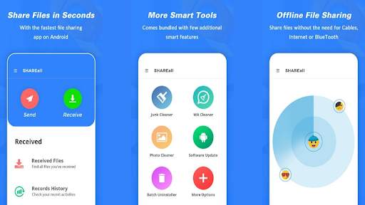 SHAREit: Transfer File & Share File Walkthrough скриншот 2