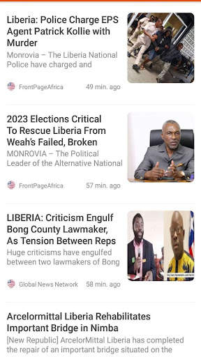 Liberia News App screenshot 2
