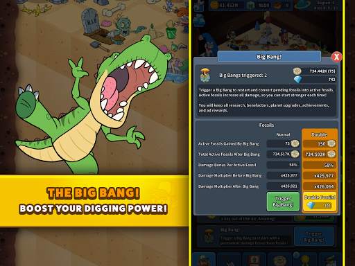 Tap Tap Dig 2: Idle Mine Sim 24 تصوير الشاشة