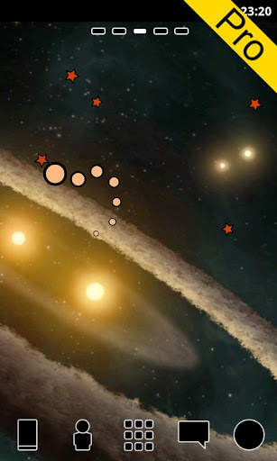 Night Sky Bot Live Wallpaper screenshot 8