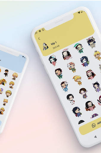 Anime Sticker app for Kimetsu  screenshot 4
