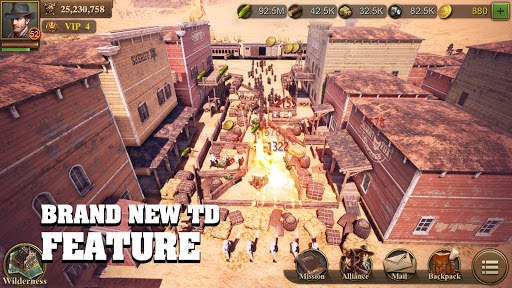 Wild Frontier: Town Defense screenshot 1