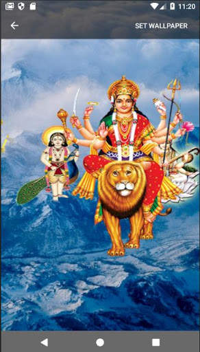 4D Durga Maa Live Wallpaper screenshot 4