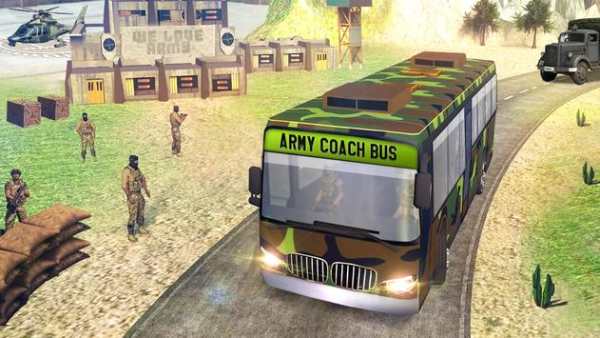 Army Commandos Coach Bus Transport Simulator 2019 screenshot 3