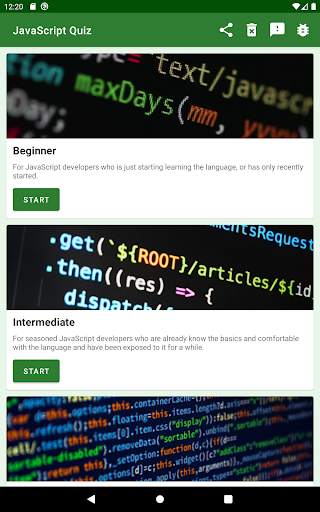 JavaScript Quiz скриншот 5