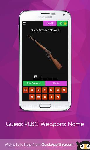 Guess PUBG Weapons Name screenshot 2