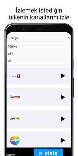Canlı Tv İzle Yerli Yabancı Kanallar 6 تصوير الشاشة