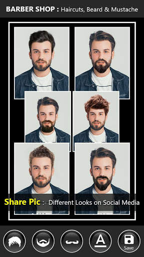 BARBER SHOP : Haircuts, Beard and Mustache screenshot 2