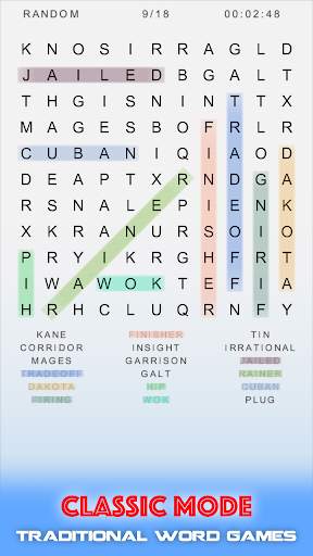 Word Search Puzzles : Classic Word Games screenshot 2